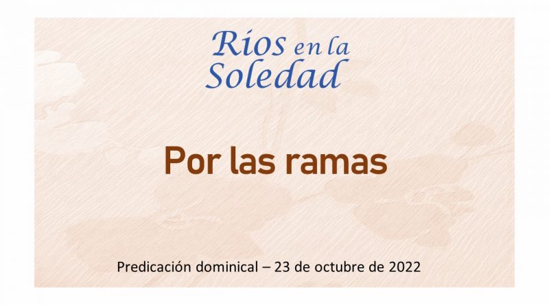 Por las Ramas